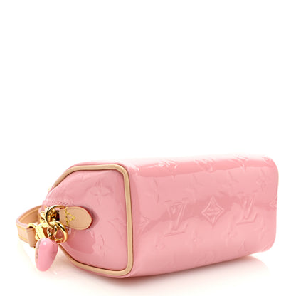 Louis Vuitton Vernis Monogram Nano Speedy Mochi Pink 4 of 8