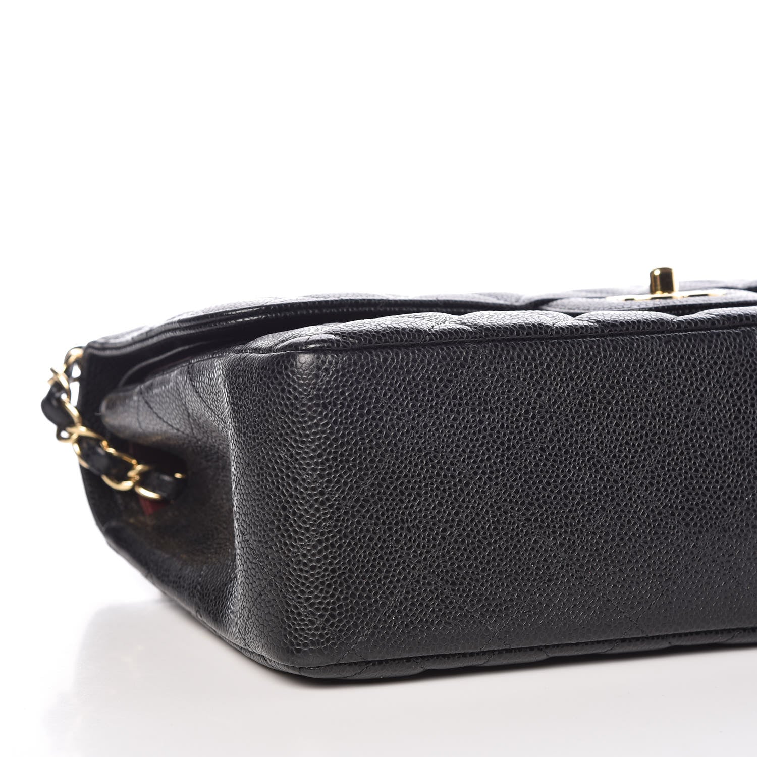 Chanel Caviar Quilted Jumbo Double Flap Black 8 of 18