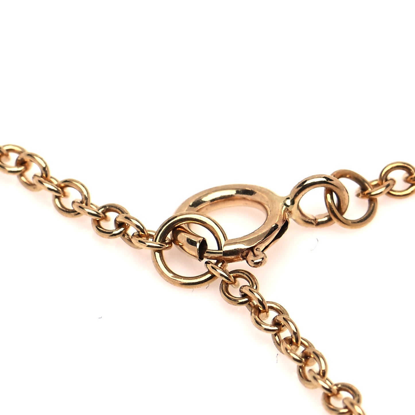 18K Yellow Gold Diamond T Smile Bracelet