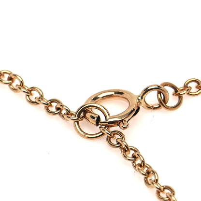 Tiffany 18K Yellow Gold Diamond T Smile Bracelet 4 of 7