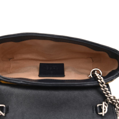 Gucci Monogram Multicolor Matelasse Diagonal Super Mini GG Marmont Shoulder Bag Pink Blue Red Yellow Green 5 of 10