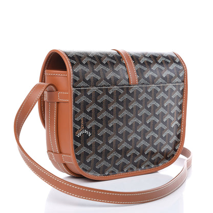 Goyard Goyardine Belvedere II PM Messenger Bag Black Gold 3 of 8