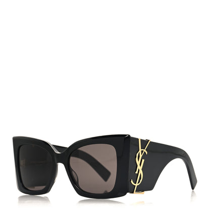 Saint Laurent Acetate Blaze Sunglasses SL M119 Black 1 of 9