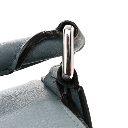 Loewe Calfskin Small Puzzle Bag Stone Blue 13 of 15