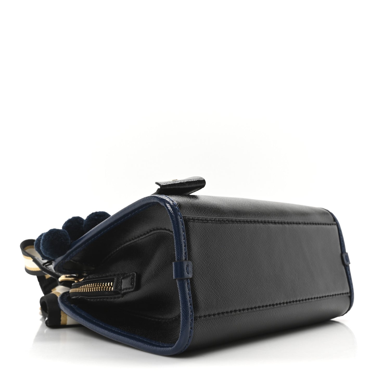 Saffiano Little Big Shot Tote Black Multicolor