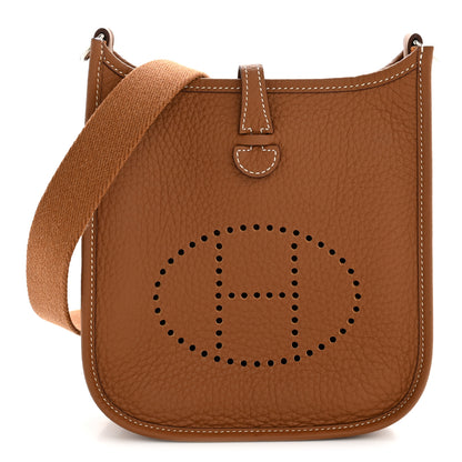 Hermes Taurillon Clemence Evelyne TPM Gold 1 of 10