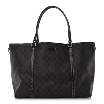 Gucci GG Plus Monogram Large Joy Tote Dark Brown 1 of 16
