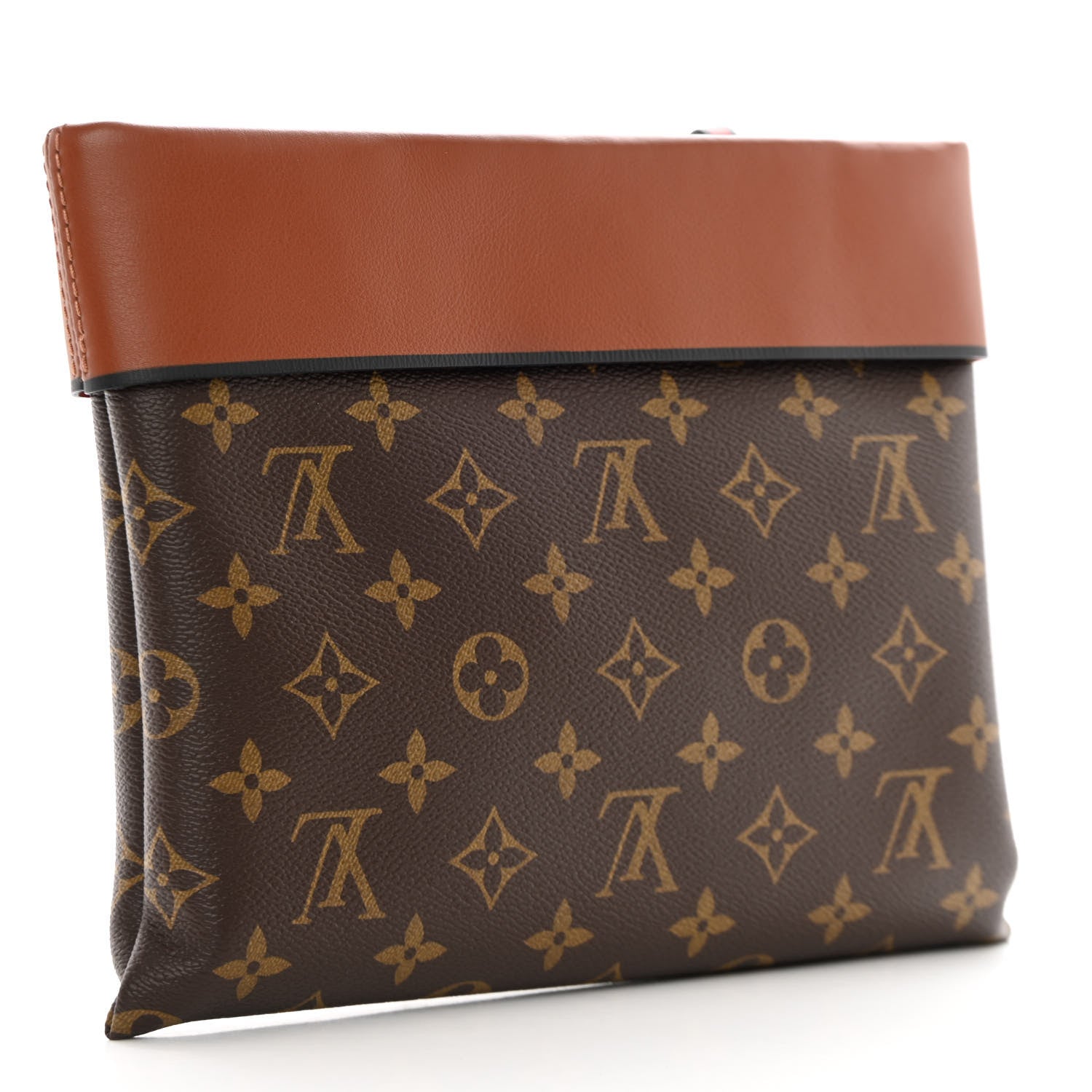 Louis Vuitton Monogram Tuileries Pochette Caramel 3 of 8