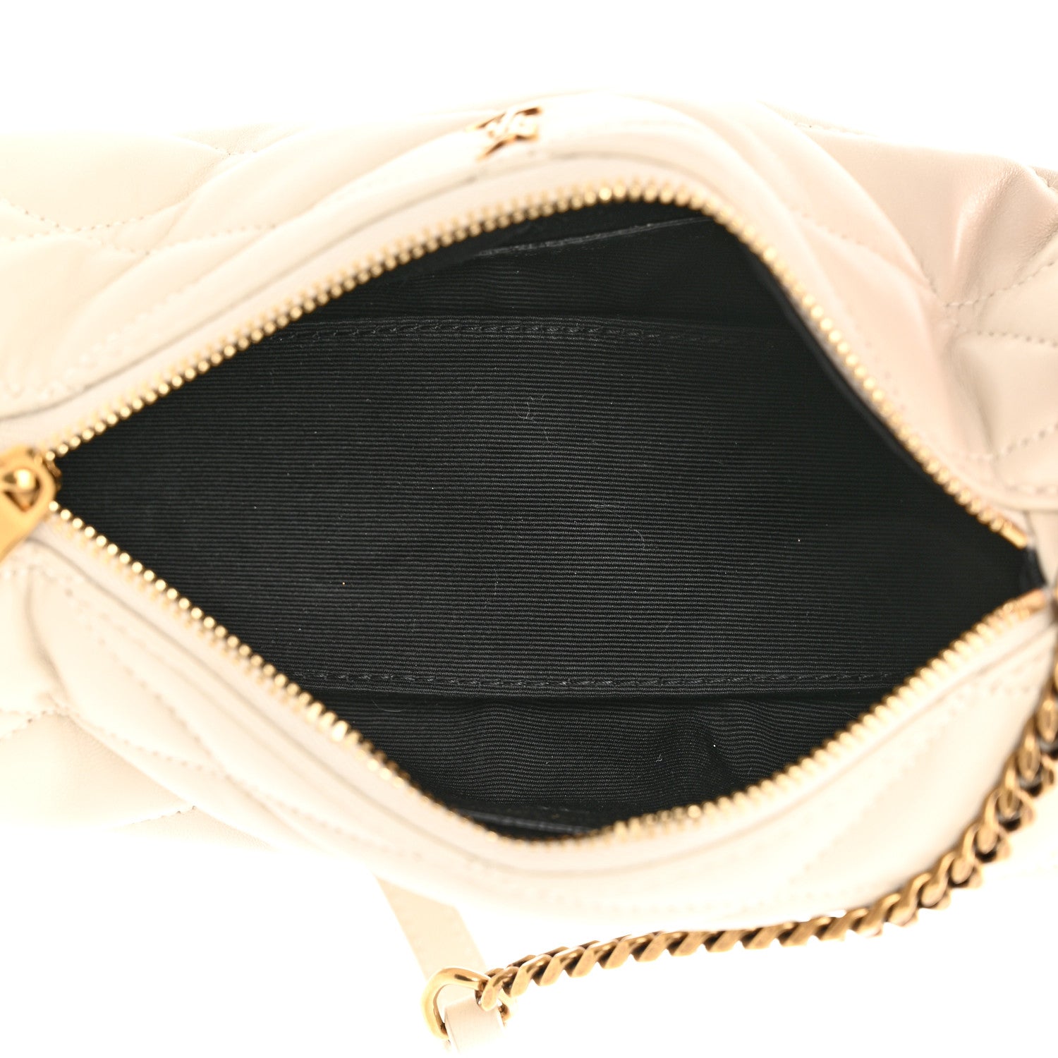 Saint Laurent Lambskin Monogram Mini Sade Tube Bag Crema Soft 5 of 11