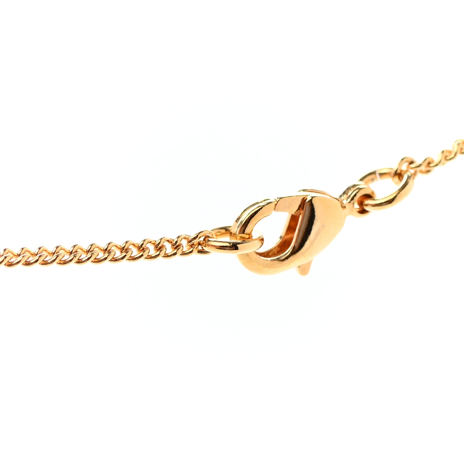 Chanel Metal CC Rue Cambon Necklace Necklace Gold 5 of 7