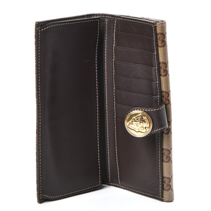 Gucci Crystal Monogram Hysteria Continental Wallet Brown 5 of 7