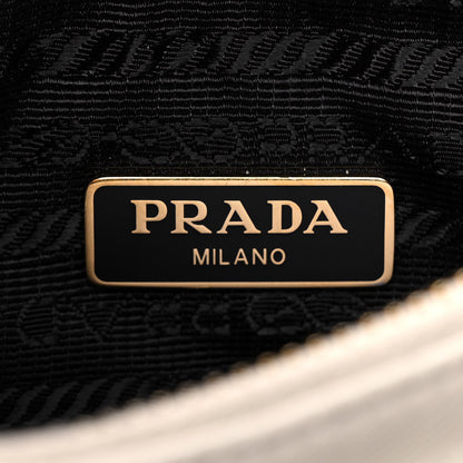 Prada Saffiano Re-Edition 2005 Shoulder Bag White 6 of 19