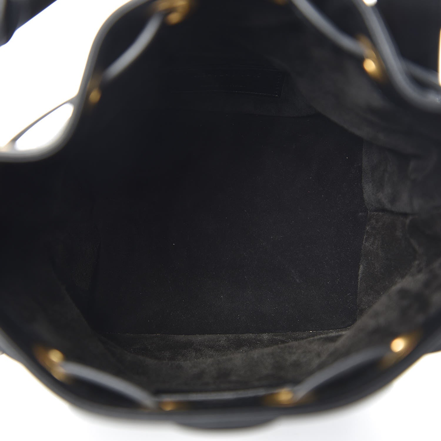 Saint Laurent Calfskin Small Emmanuelle Bucket Bag Black 5 of 8