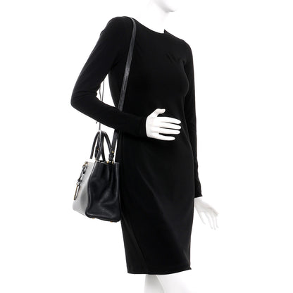 Fendi Vitello Elite Petite 2Jours Tote Black 2 of 7