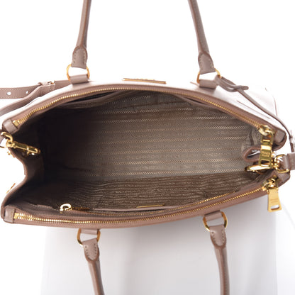 Prada Saffiano Medium Galleria Double Zip Tote Cammeo 8 of 17