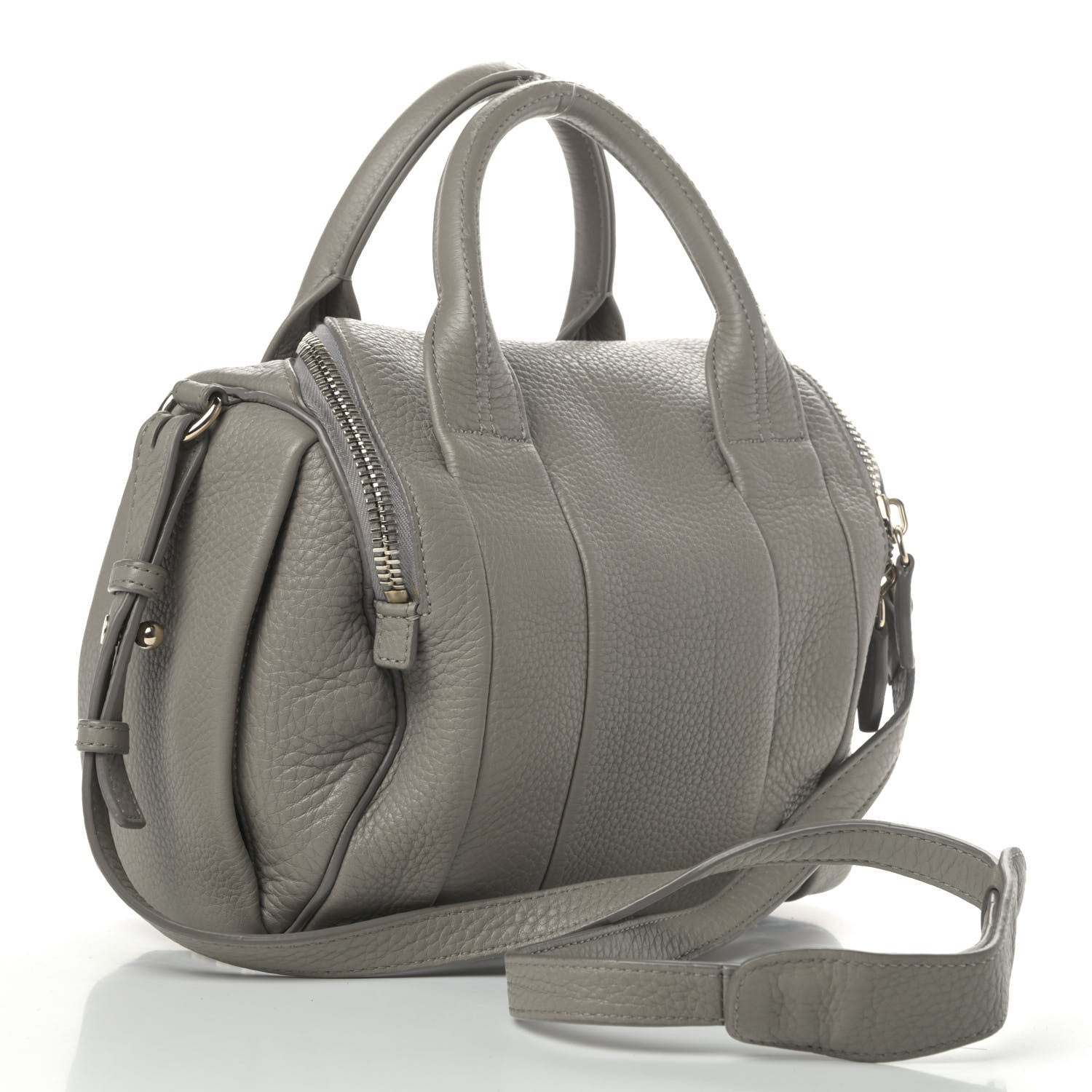 Alexander Wang Pebbled Lambskin Rockie Oyster Pale Gold Hardware 2 of 6
