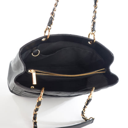 Chanel Caviar Quilted Grand Shopping Tote GST Black 5 of 6