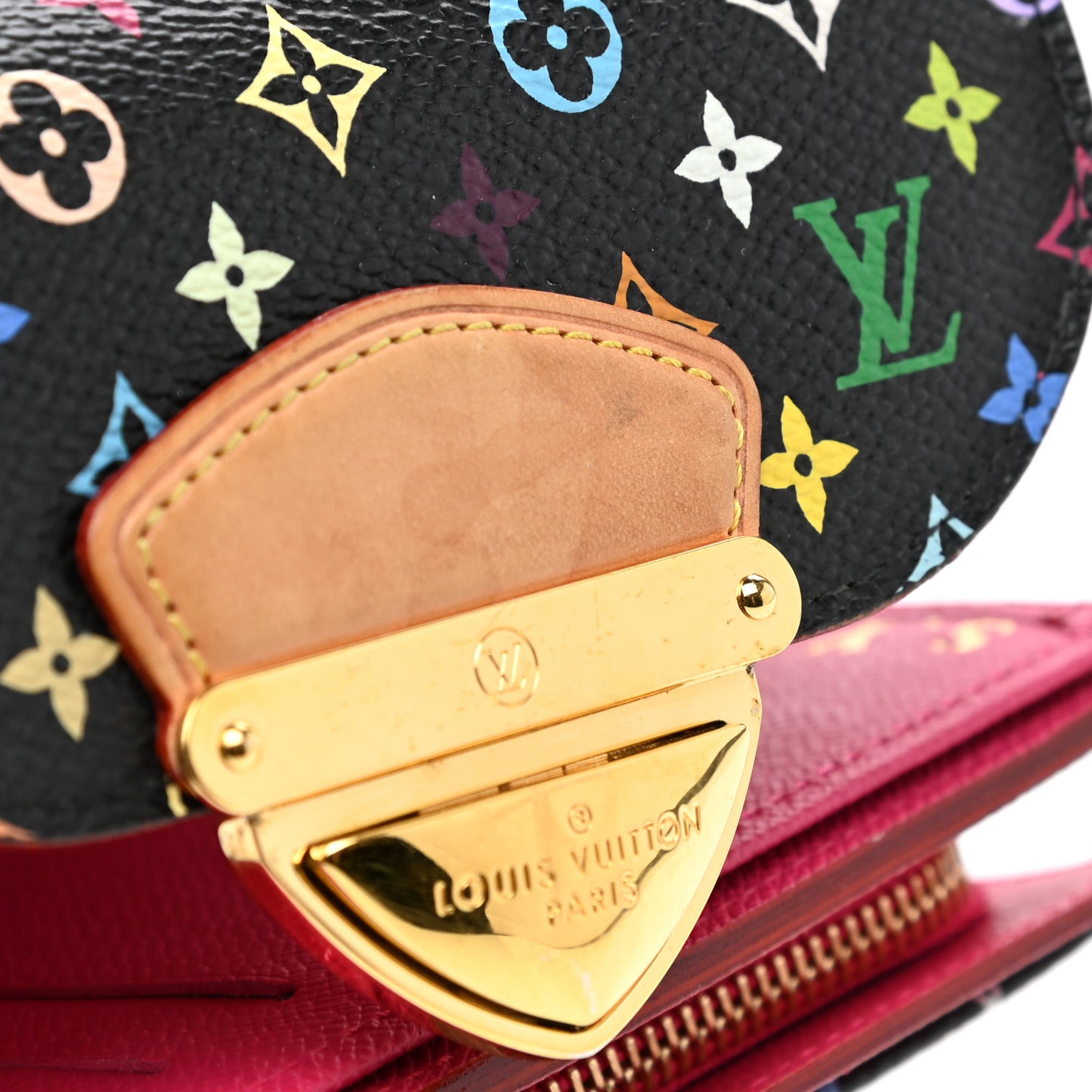 Monogram Multicolor Joey Wallet Black Grenade