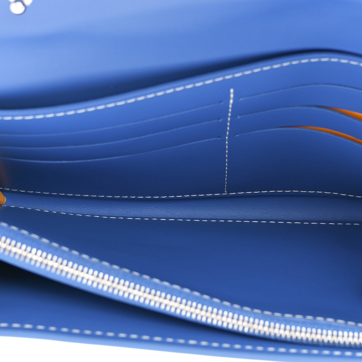 Goyardine Varenne Continental Wallet Sky Blue