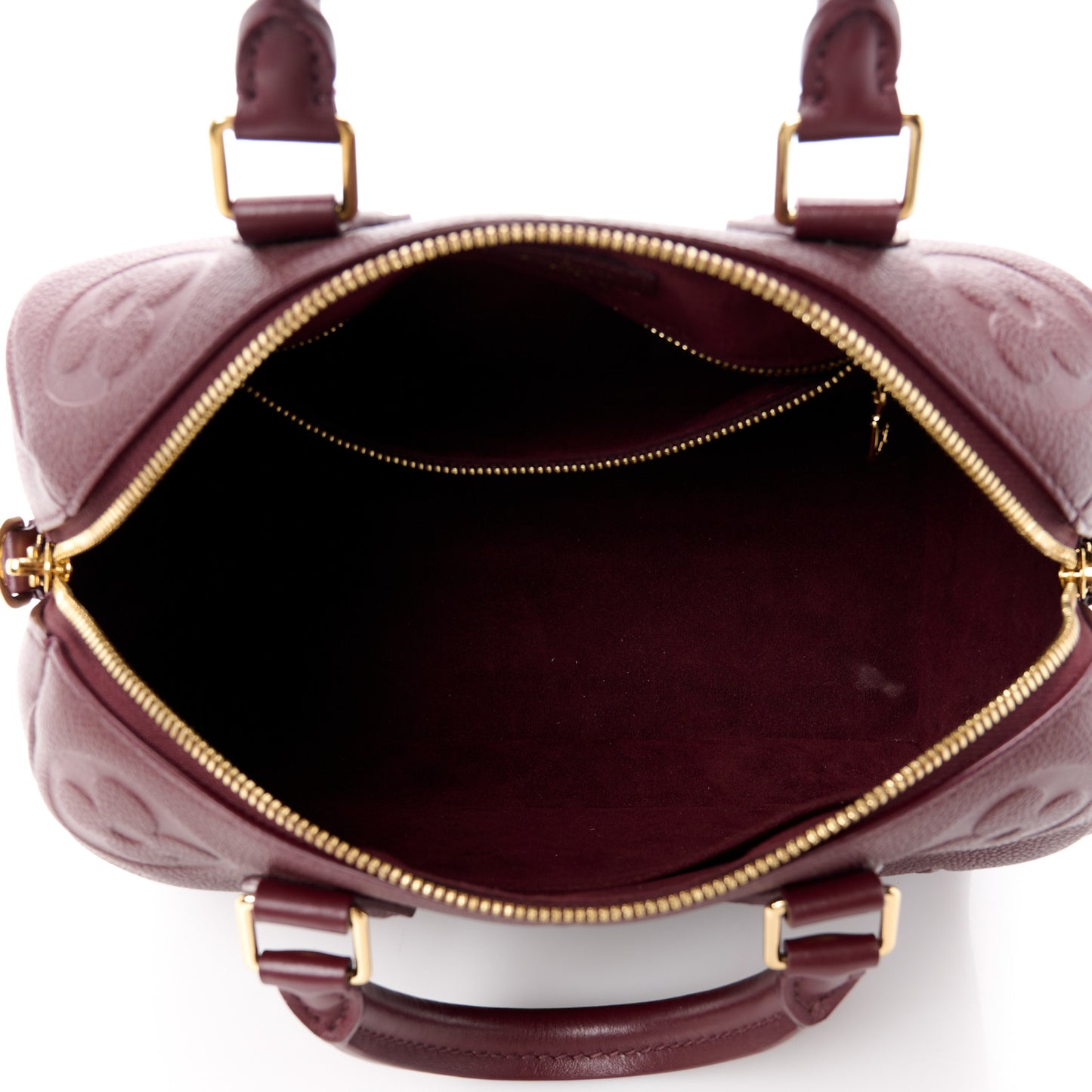 Empreinte Monogram Giant Speedy Bandouliere 25 Wine