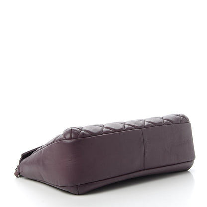 Chanel Lambskin Quilted Small Accordion Flap Light Purple 4 of 10