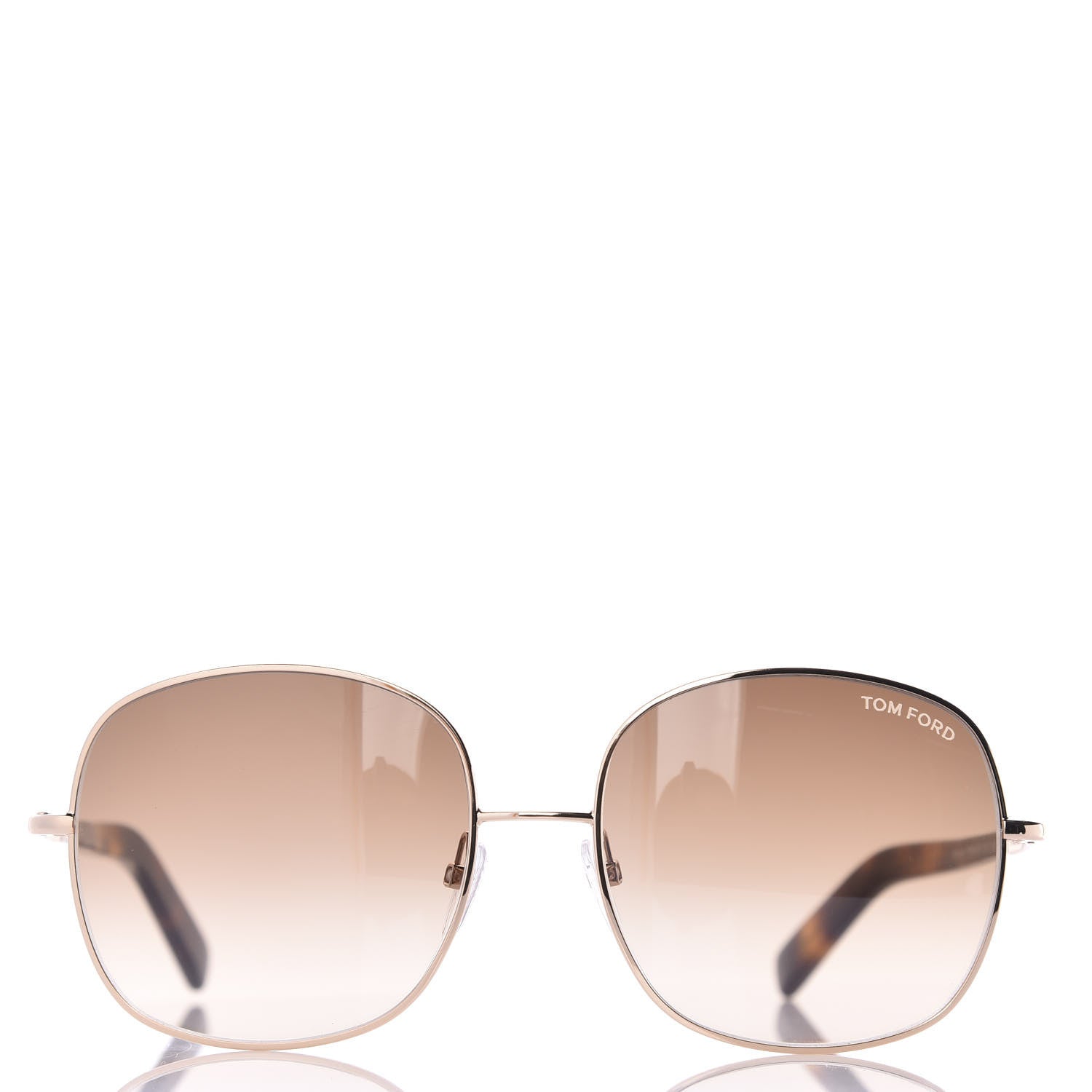 Tom Ford Acetate Georgina Sunglasses TF499 Tortoise 3 of 7