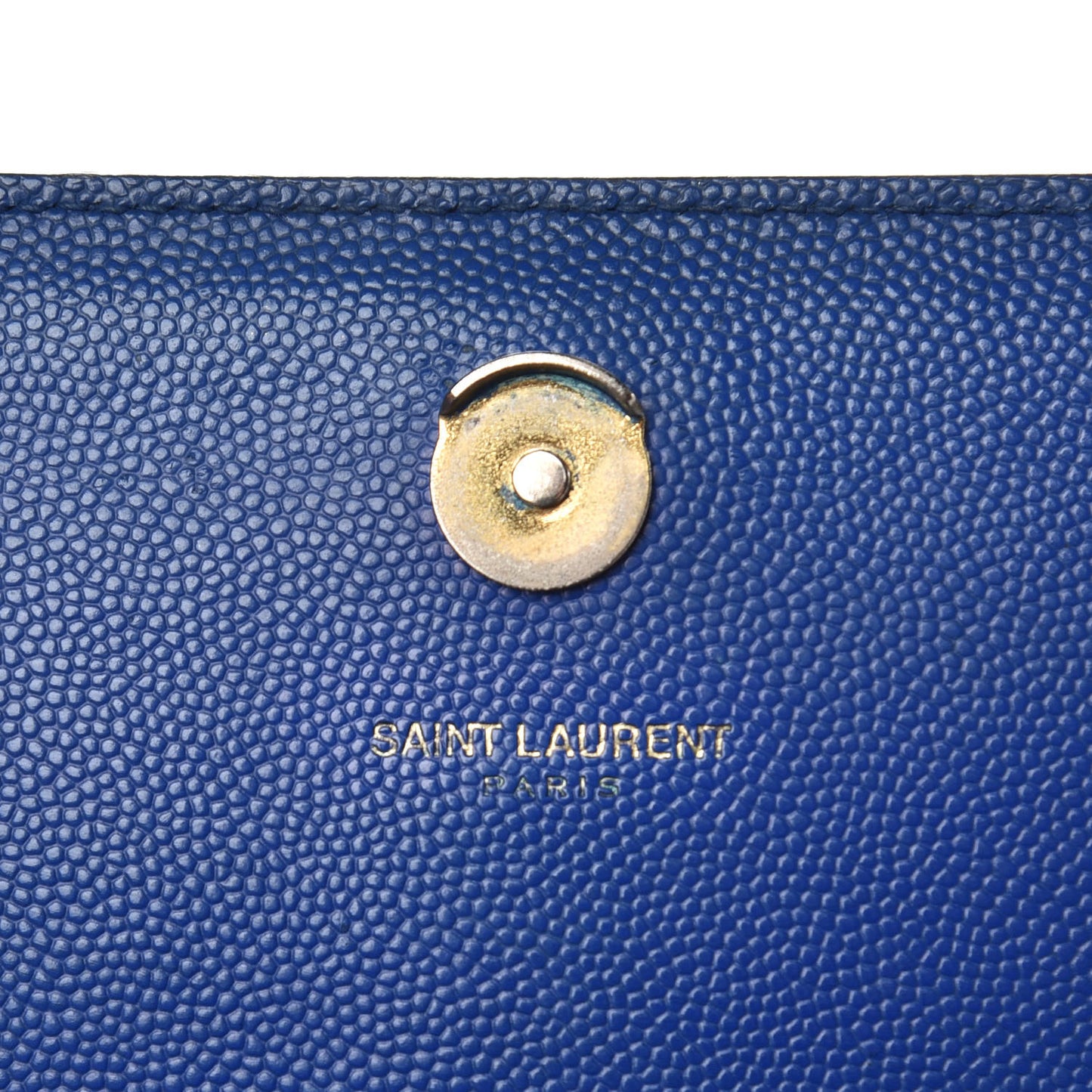 Grain De Poudre Small Classic Monogram Kate Satchel Royal Blue