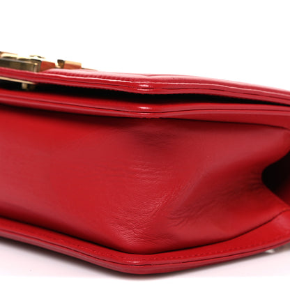 Chanel Lambskin Quilted Small Boy Flap Red 9 of 9