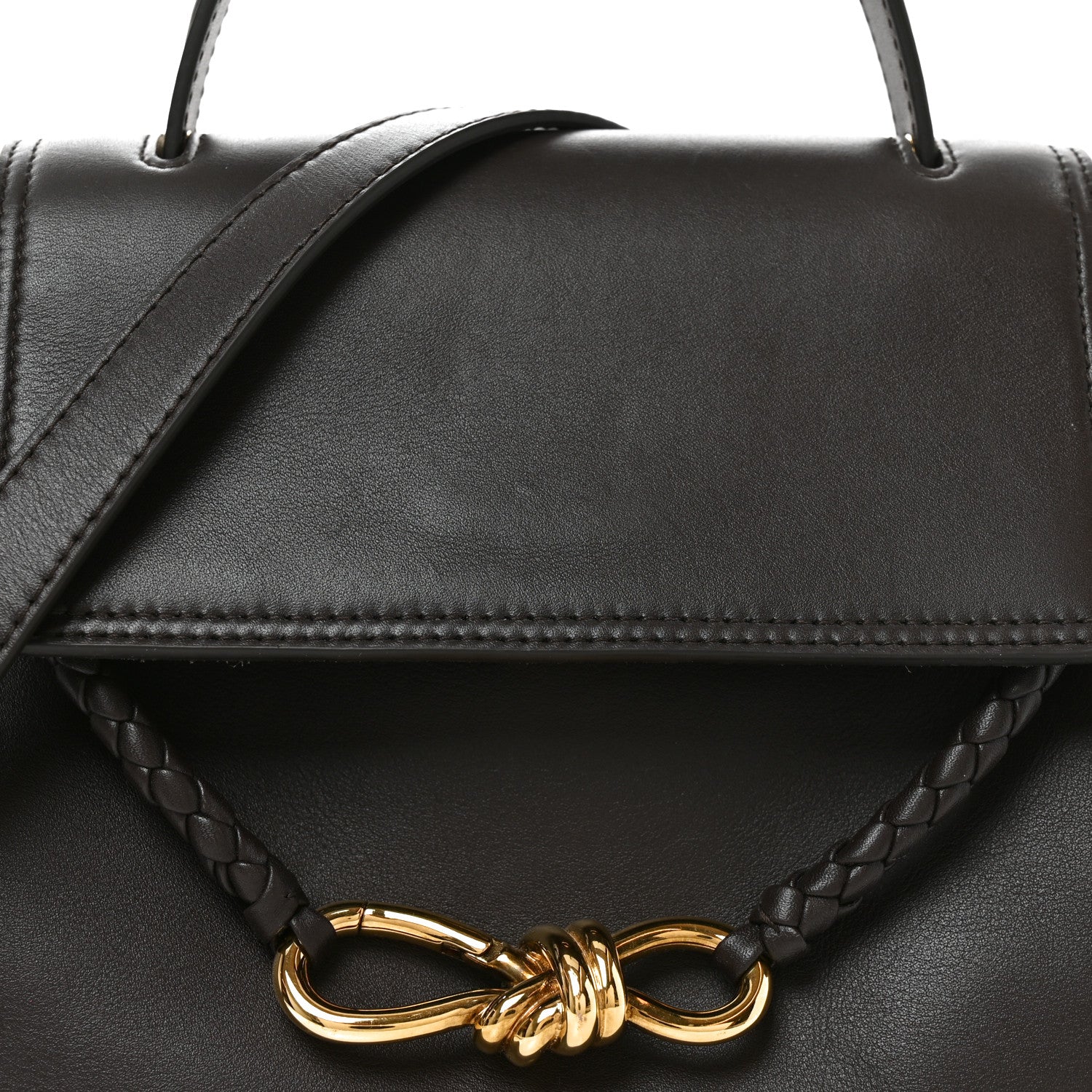 Bottega Veneta Silky Calfskin Small Ciao Ciao Fondant 8 of 10