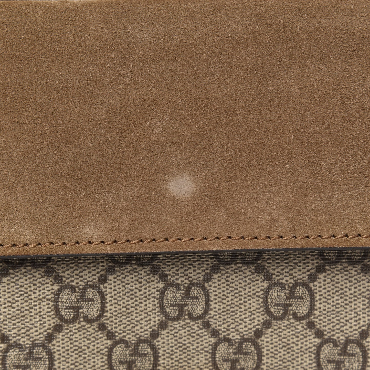 GG Supreme Monogram Mini Dionysus Shoulder Bag Taupe