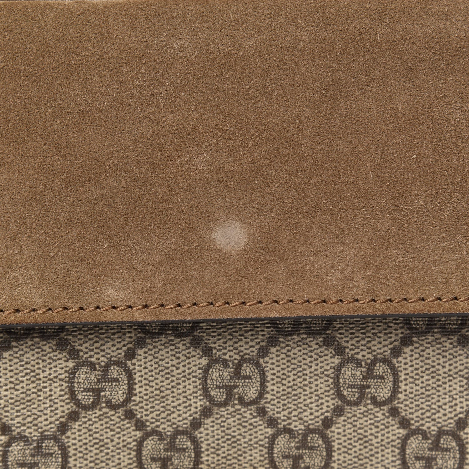 Gucci GG Supreme Monogram Mini Dionysus Shoulder Bag Taupe 12 of 13