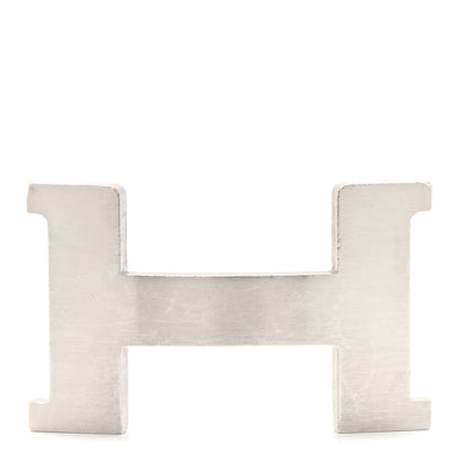 Hermes Brushed Palladium 42mm Constance Belt Buckle 1 of 10