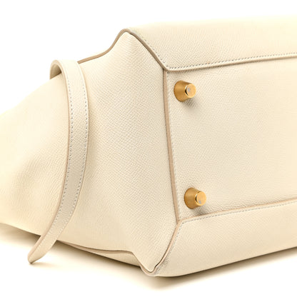 Celine Grained Calfskin Mini Belt Bag White 8 of 28