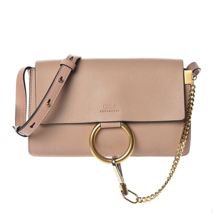 Chloe Goatskin Small Faye Shoulder Bag Biscotti Beige 1 of 10