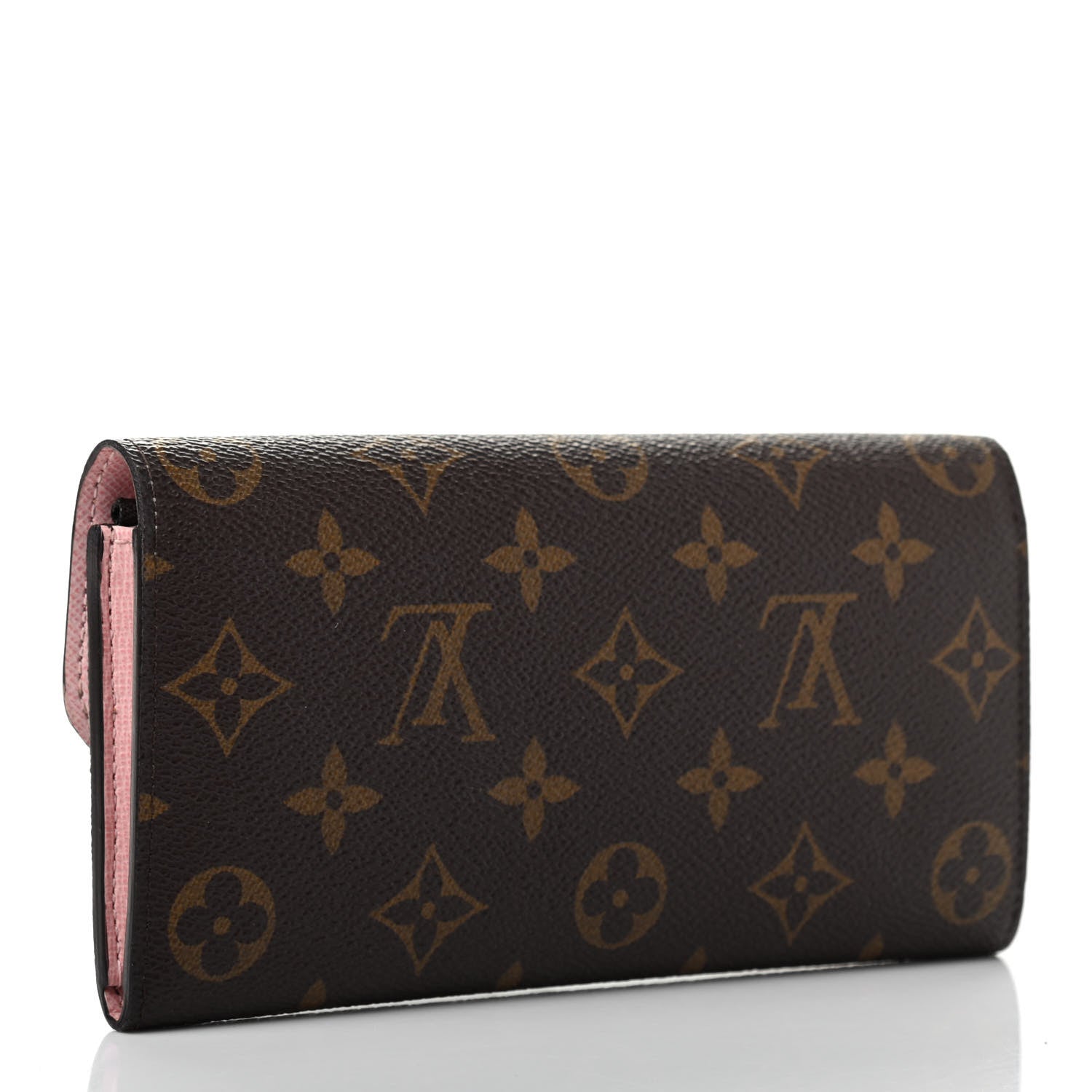 Louis Vuitton Monogram Emilie Wallet Rose Ballerine 3 of 7