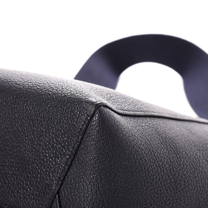 Celine Soft Grained Calfskin Small Sangle Bucket Bag Navy 9 of 11