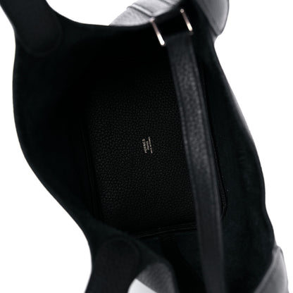 Hermes Taurillon Clemence Picotin Lock 18 PM Black 5 of 13