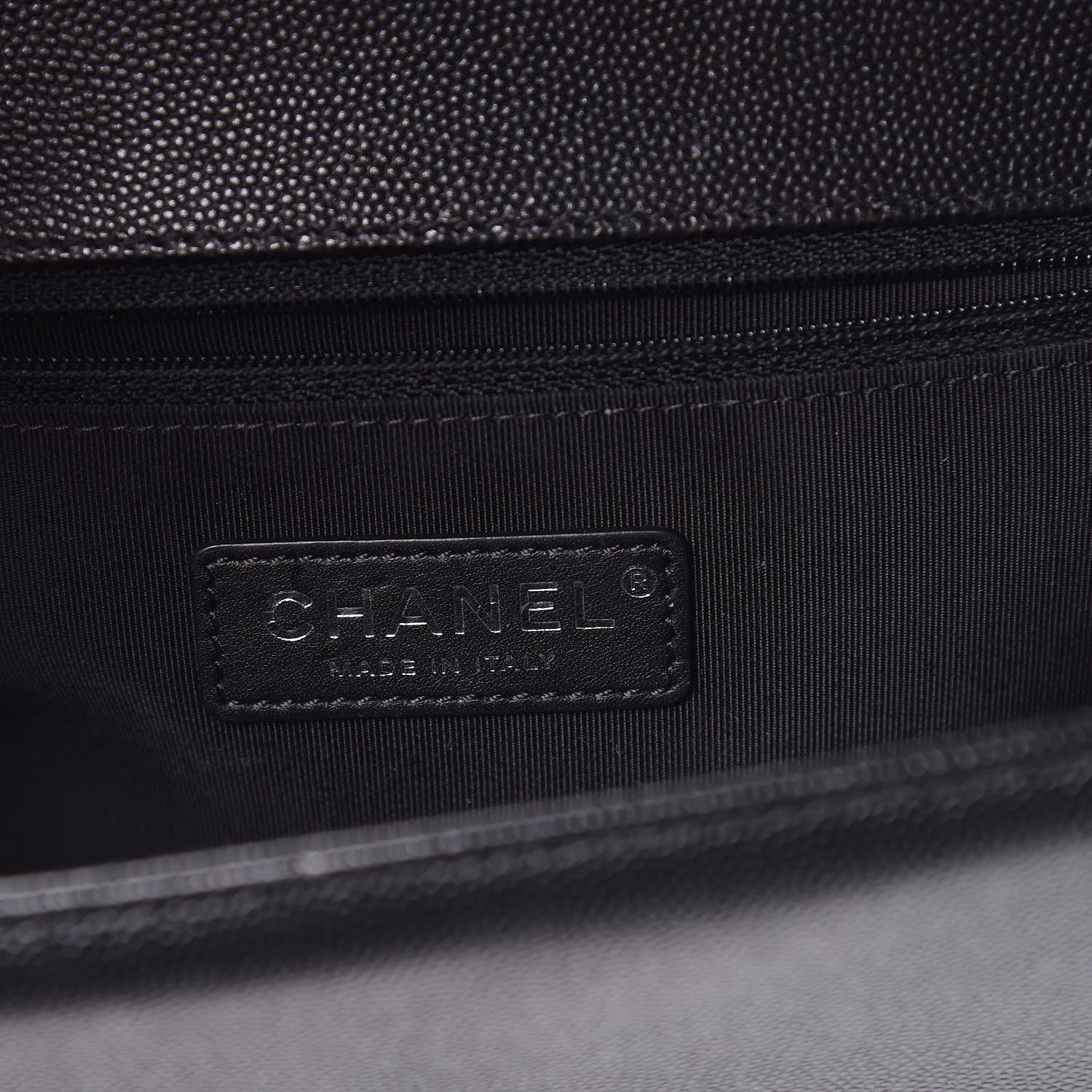 Chanel Caviar Quilted New Medium Boy Flap Black 6 of 12
