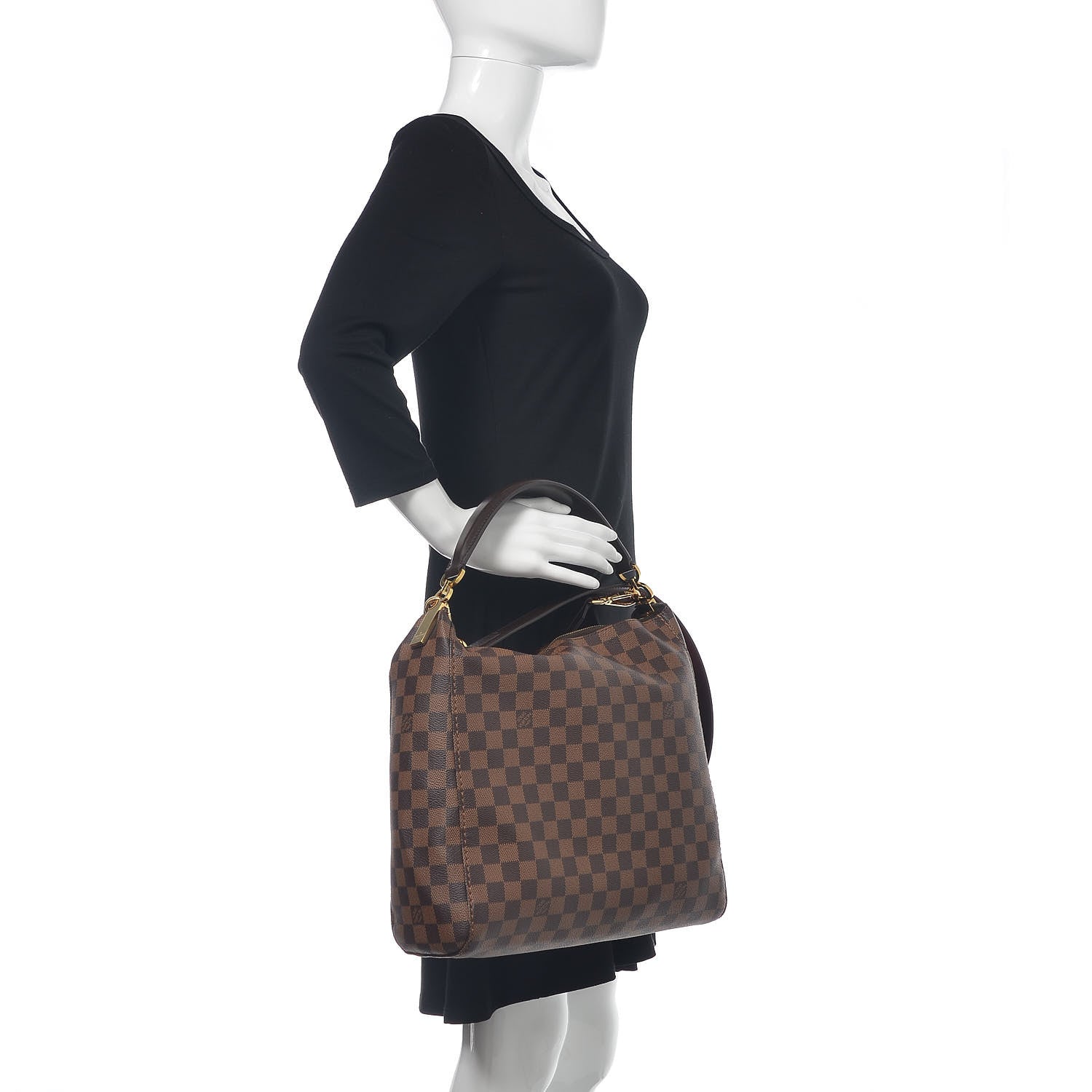 Louis Vuitton Damier Ebene Portobello PM 2 of 10