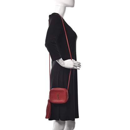 Saint Laurent Nappa Monogram Blogger Bag New Red 2 of 11
