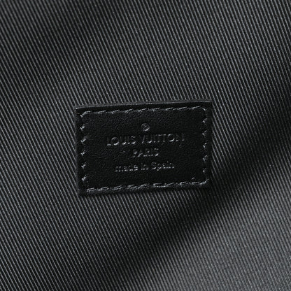 Louis Vuitton Calfskin Monogram Shadow Sprinter Backpack Black 6 of 9