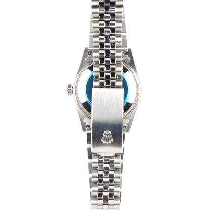 Rolex Stainless Steel 31mm Oyster Perpetual Datejust Watch White 78240 3 of 9