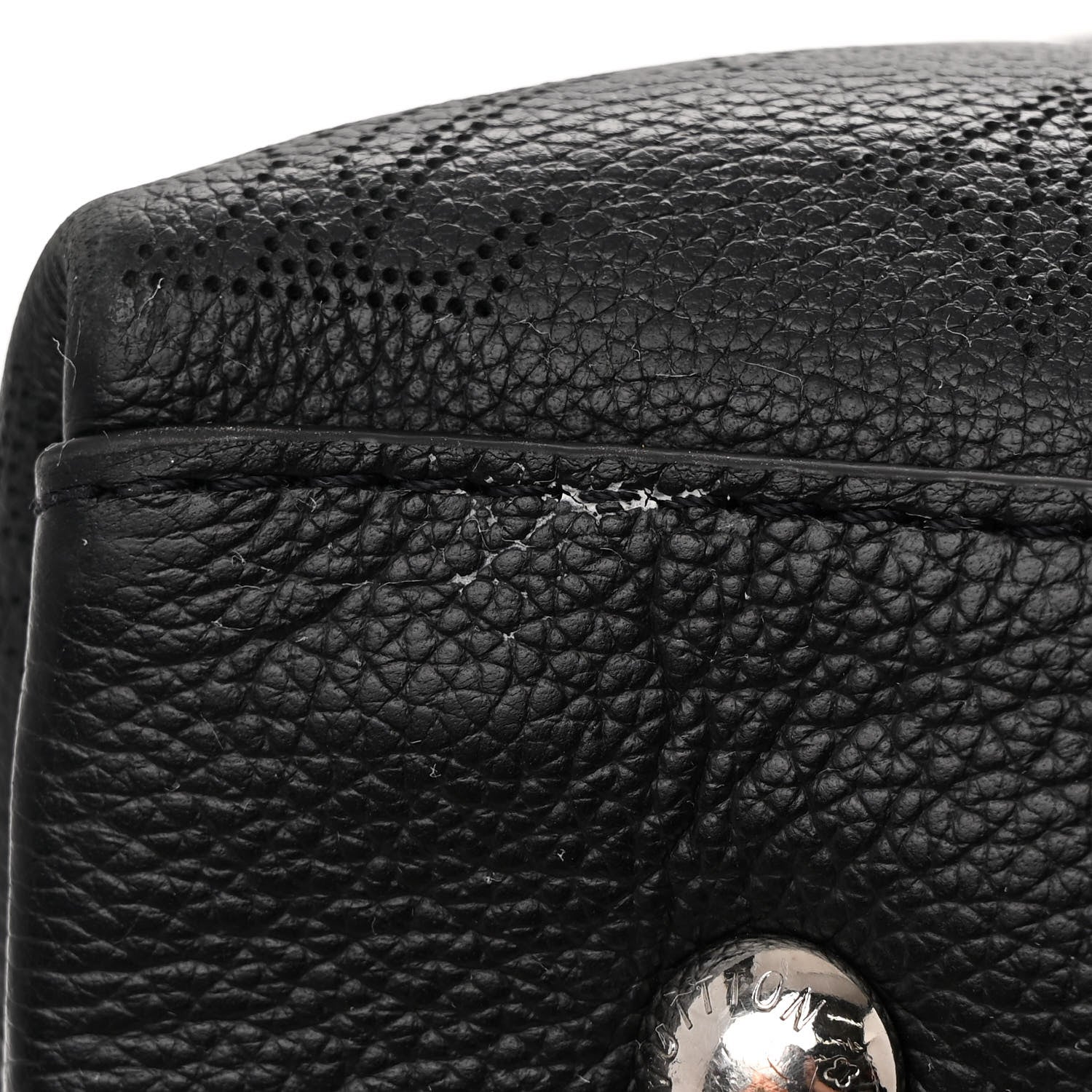 Louis Vuitton Mahina Carmel Hobo Black 10 of 12