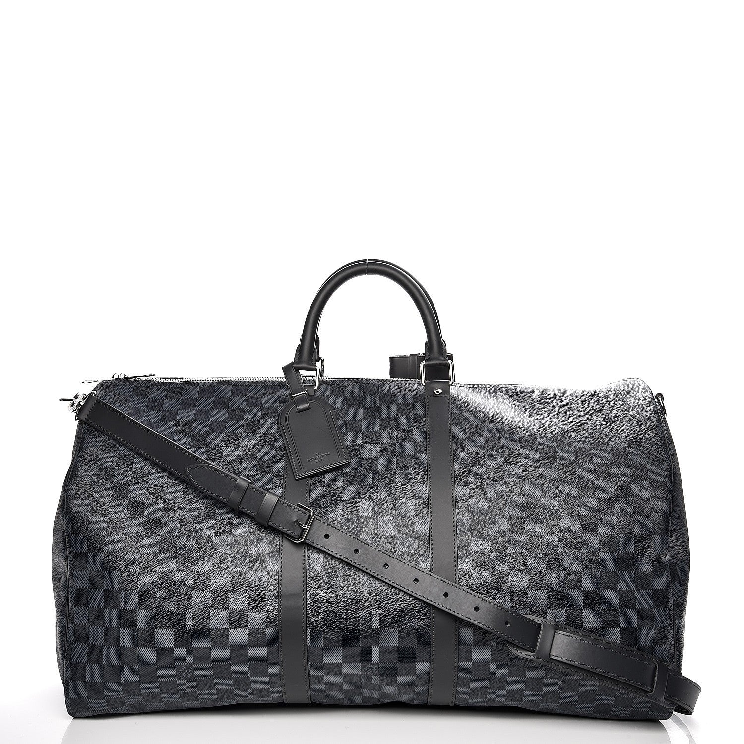 Louis Vuitton Damier Cobalt Keepall Bandouliere 55 1 of 7