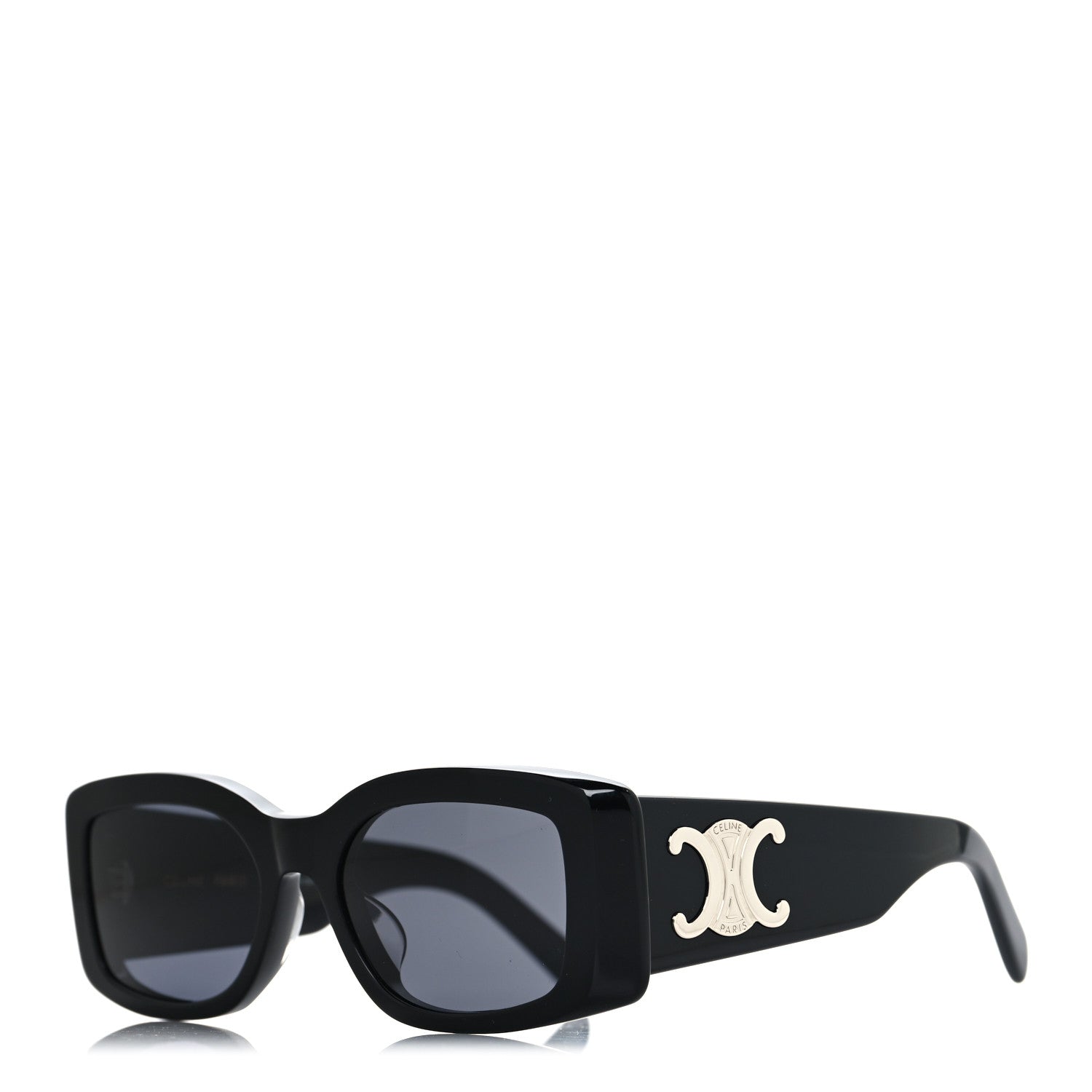 Celine Acetate Triomphe XL 01 Sunglasses CL40282U Black 1 of 7