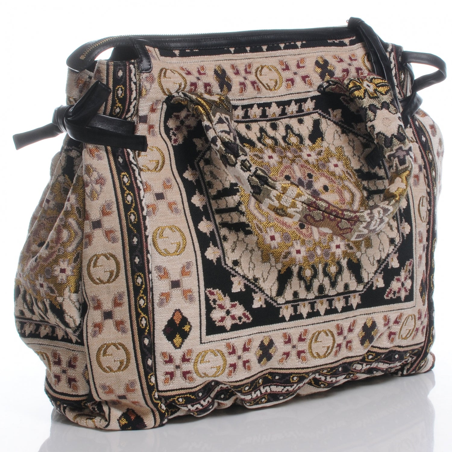 Gucci Tapestry Large Hysteria Tote 3 of 9
