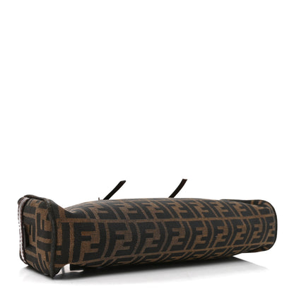 Fendi Zucca Zip Top Tote Tobacco Moro 4 of 9