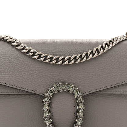 Gucci Pebbled Calfskin Small Dionysus Shoulder Bag Dusty Grey 8 of 12