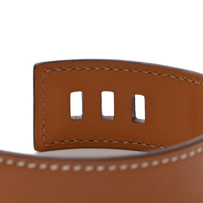 Hermes Madame Calfskin Collier de Chien 24 Bracelet T2 Gold 7 of 7