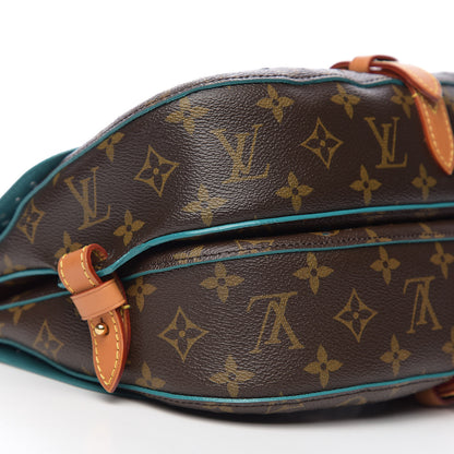 Louis Vuitton Monogram SC Flore Saumur Teal 7 of 9